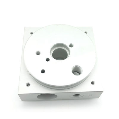 Customized Precision Stainless Machined Valve Block ANSI Standard Customized Design