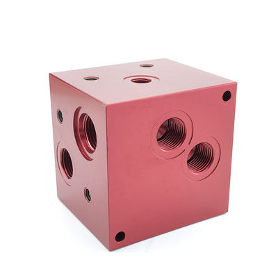 Customized High Pressure Aluminum Valve Hydraulic Manifold Block with Custom Design