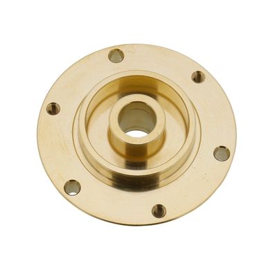 OEM Precision CNC Machining Parts Aluminum and Brass Flanges with RoHs Compliance