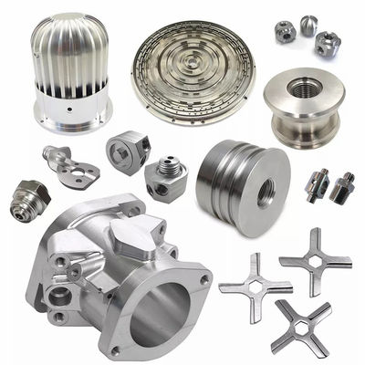 Stainless Steel Aluminum CNC Machining Mill Turning Parts for /-0.05mm Tolerance